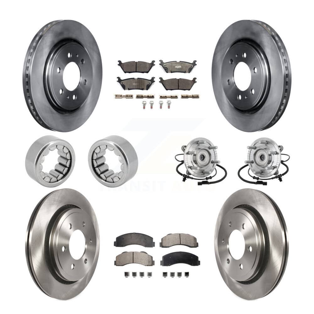 Transit Auto - KBB-132665 - Front and Rear Wheel Bearing and Hub Assembly Kits