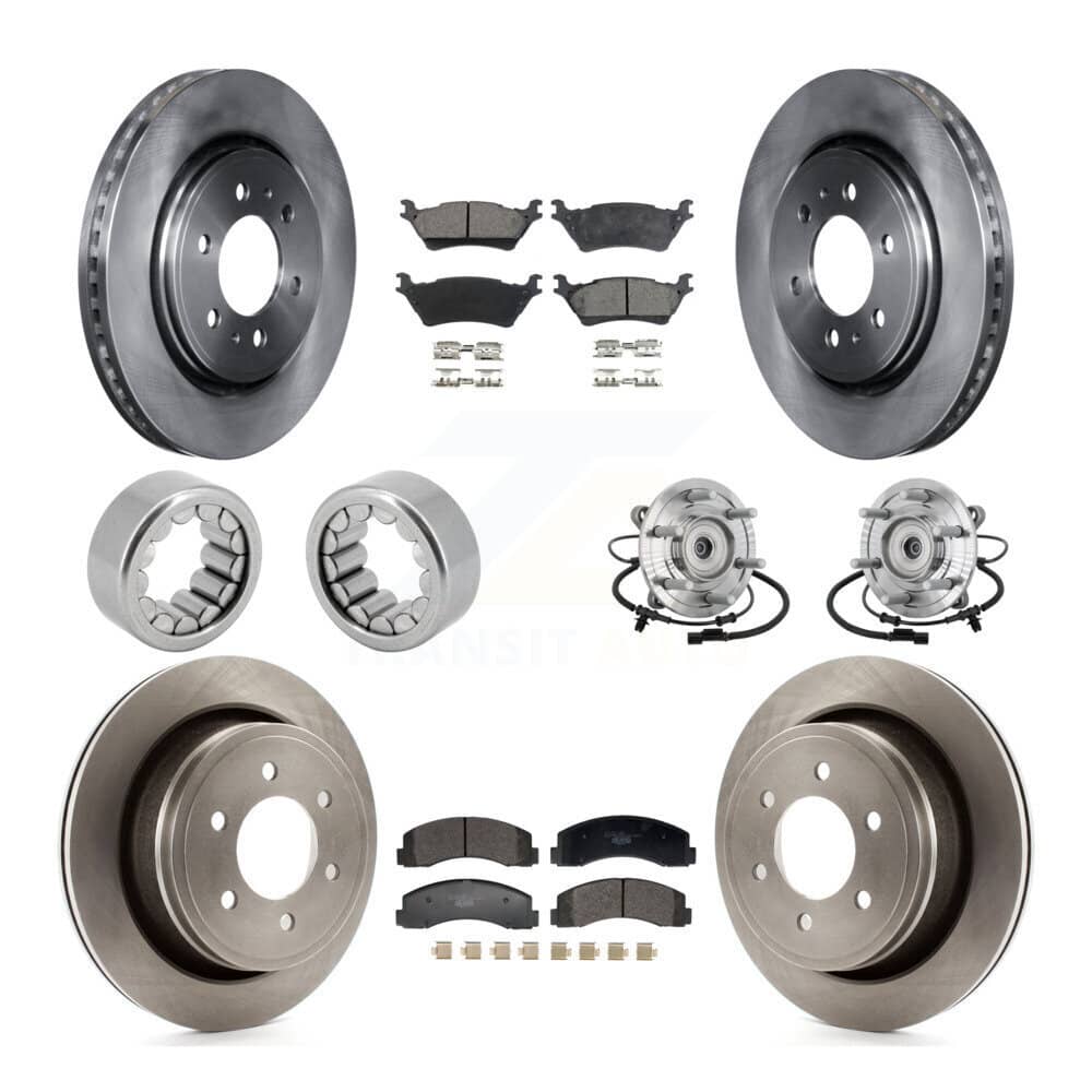 Transit Auto - KBB-132668 - Front and Rear Wheel Bearing and Hub Assembly Kits