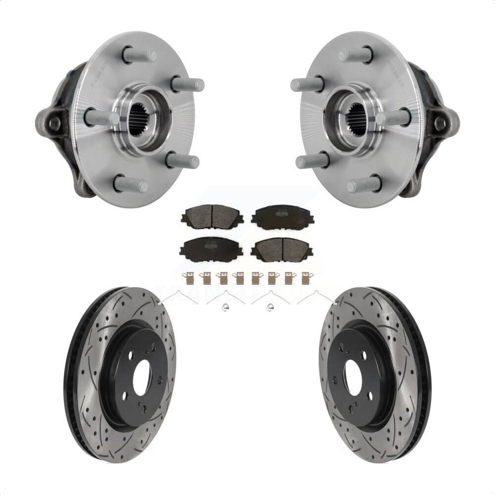 Transit Auto - KBB-132769 - Front Wheel Bearing and Hub Assembly Kits