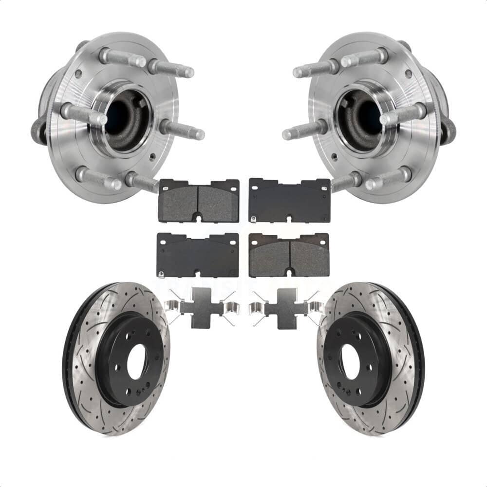 Transit Auto - KBB-132830 - Front Wheel Bearing and Hub Assembly Kits