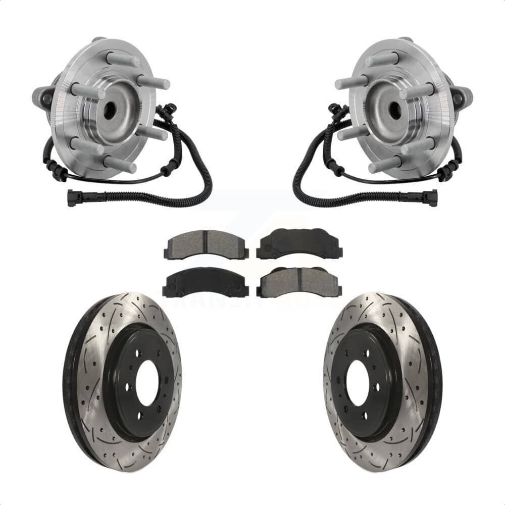 Transit Auto - KBB-132836 - Front Wheel Bearing and Hub Assembly Kits