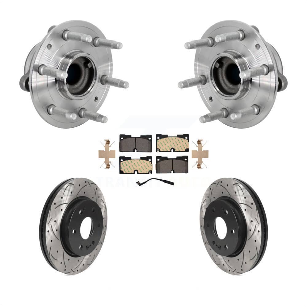 Transit Auto - KBB-132895 - Front Wheel Bearing and Hub Assembly Kits
