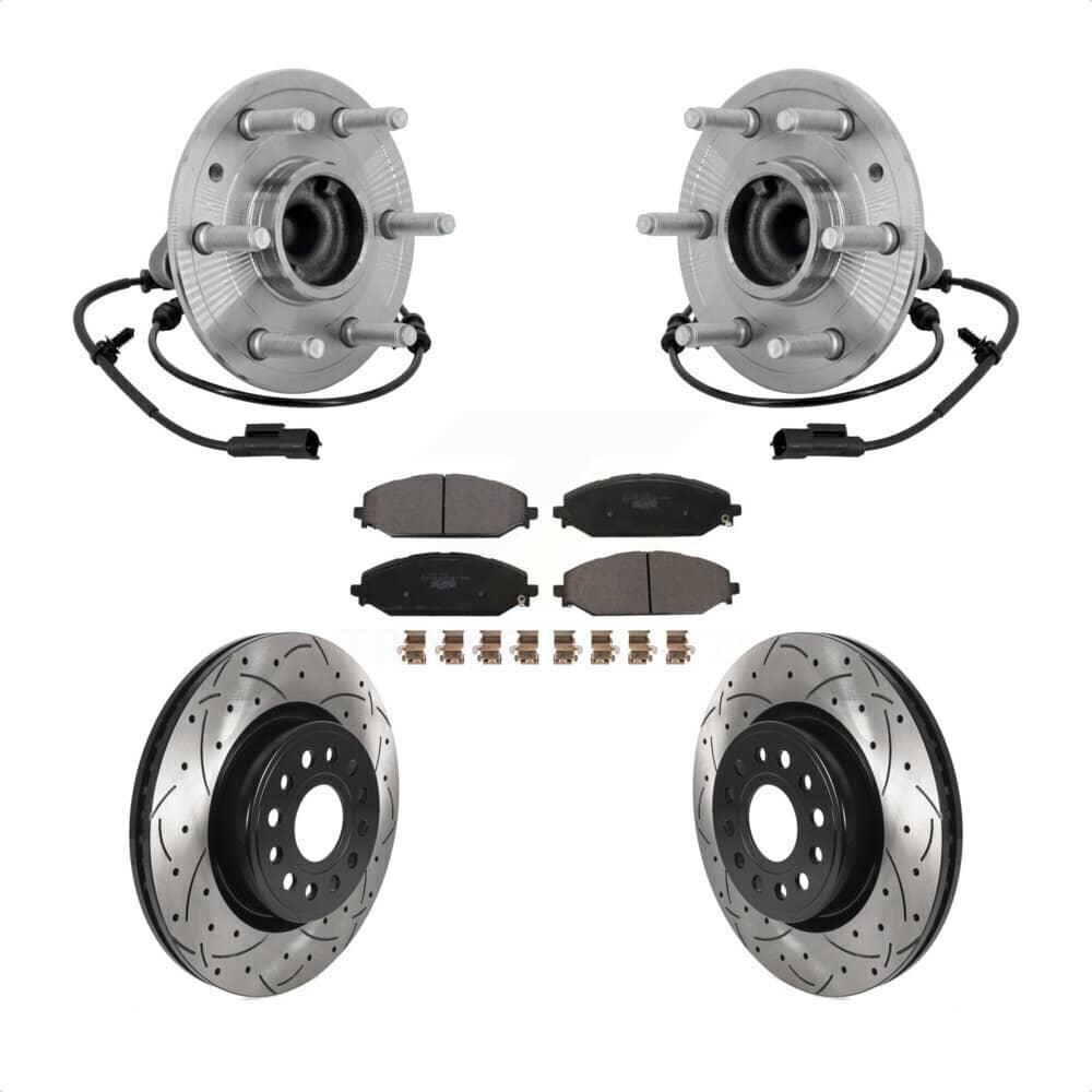 Transit Auto - KBB-132898 - Front Wheel Bearing and Hub Assembly Kits