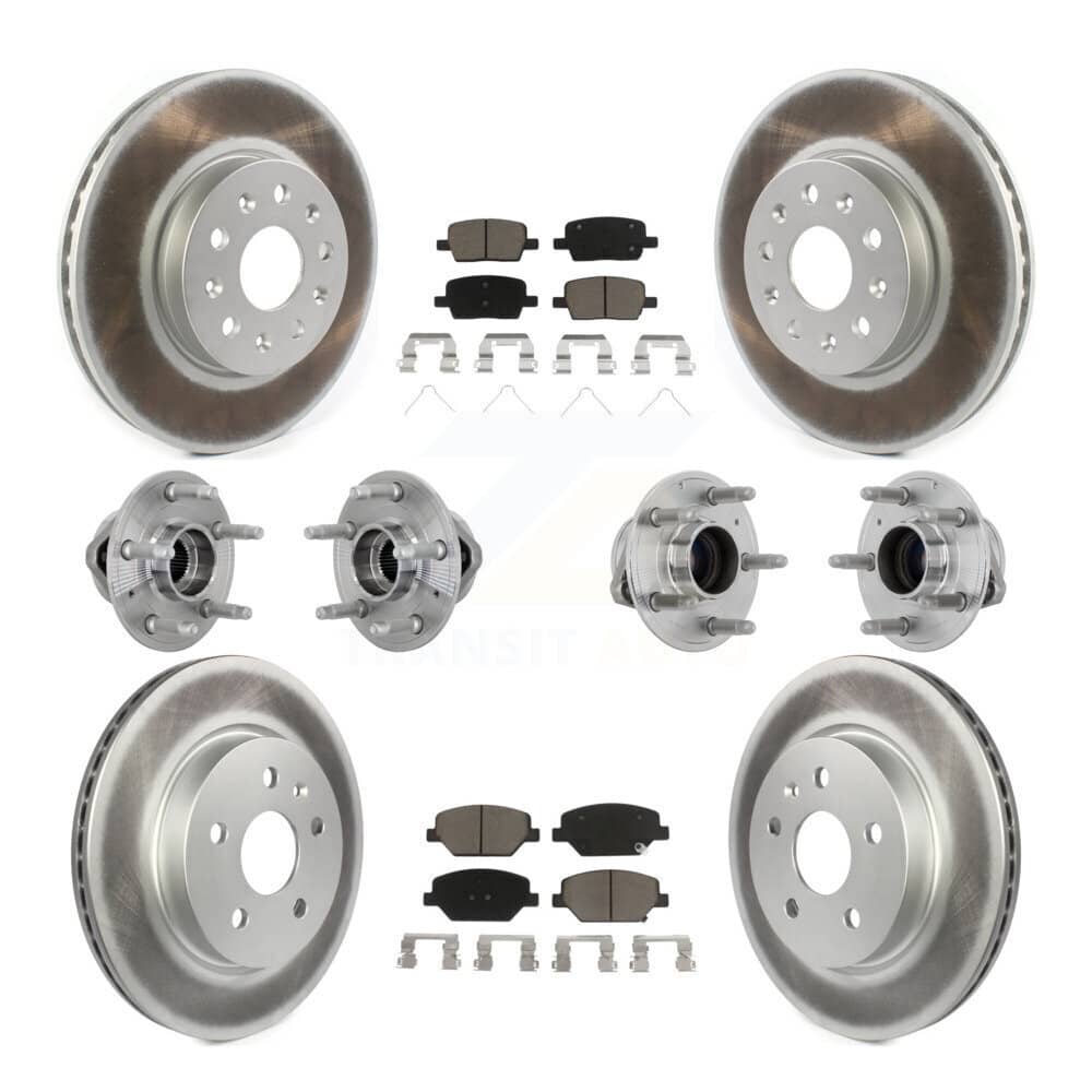 Transit Auto - KBB-132935 - Front and Rear Wheel Bearing and Hub Assembly Kits