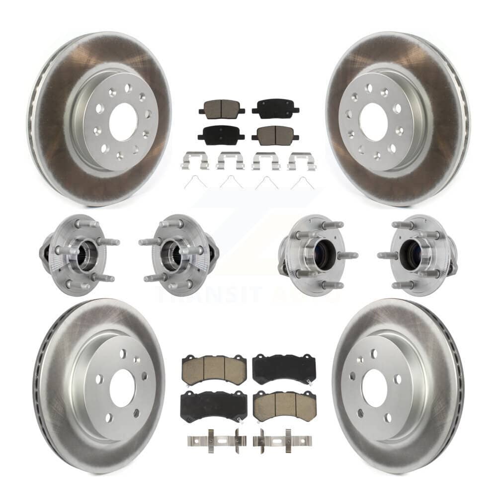 Transit Auto - KBB-132937 - Front and Rear Wheel Bearing and Hub Assembly Kits