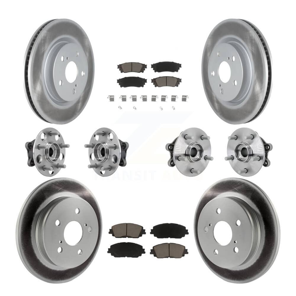 Transit Auto - KBB-132944 - Front and Rear Wheel Bearing and Hub Assembly Kits