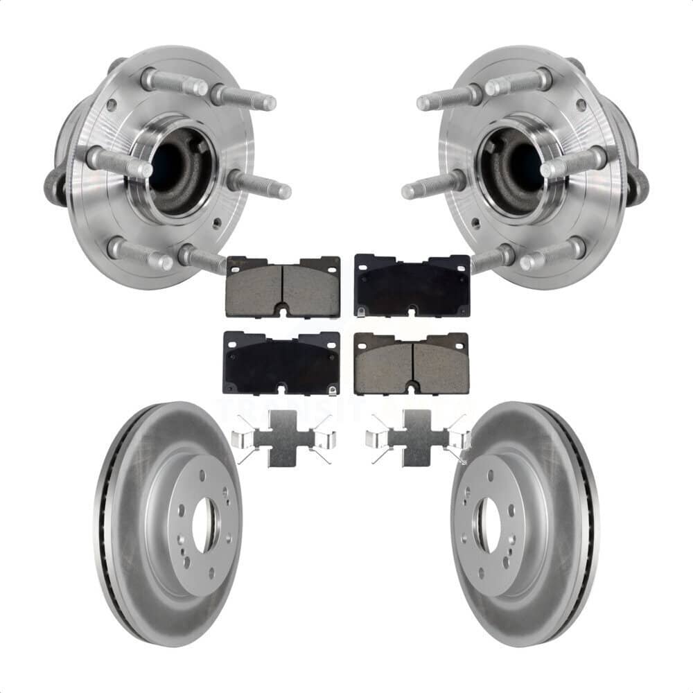 Transit Auto - KBB-132973 - Front Wheel Bearing and Hub Assembly Kits