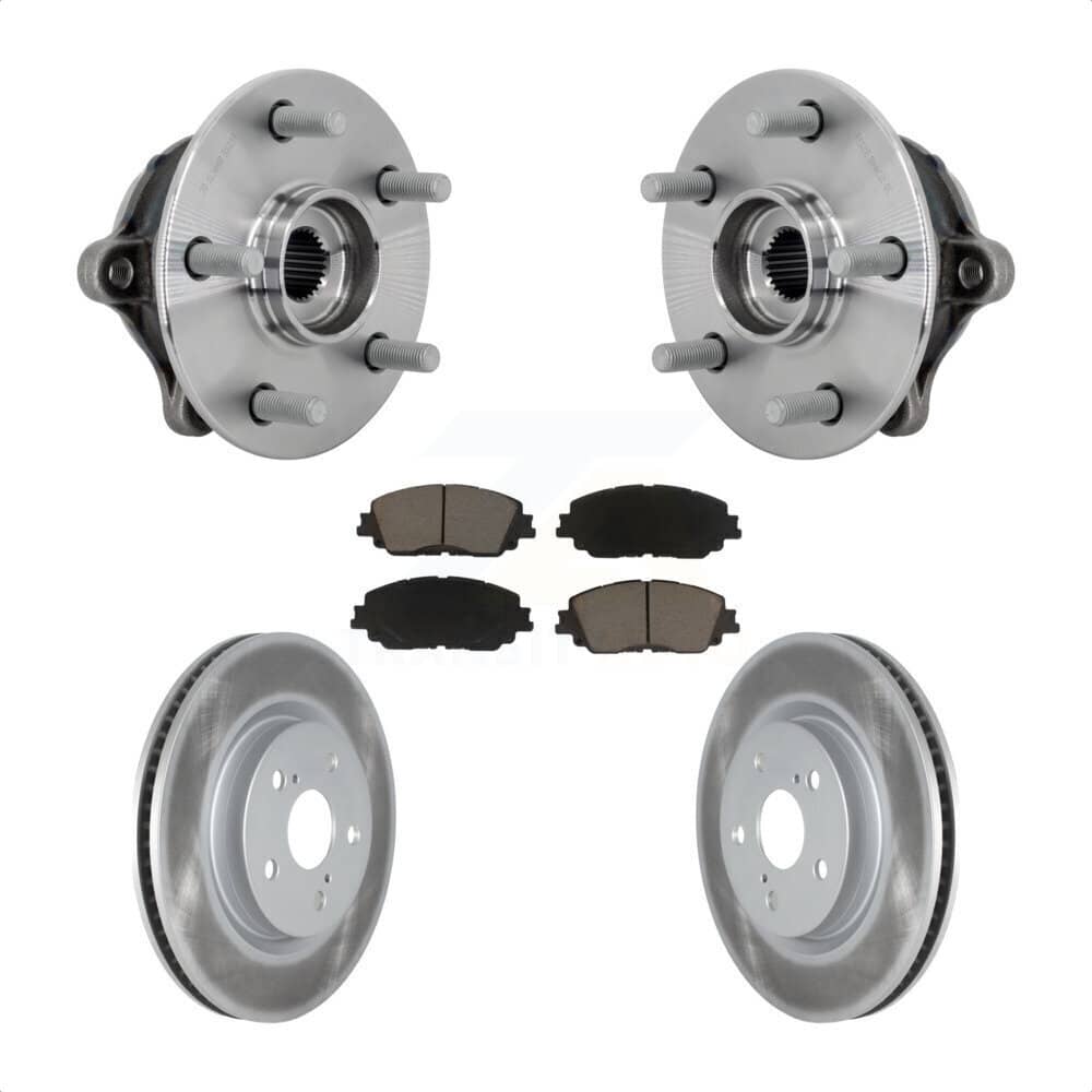 Transit Auto - KBB-132981 - Front Wheel Bearing and Hub Assembly Kits