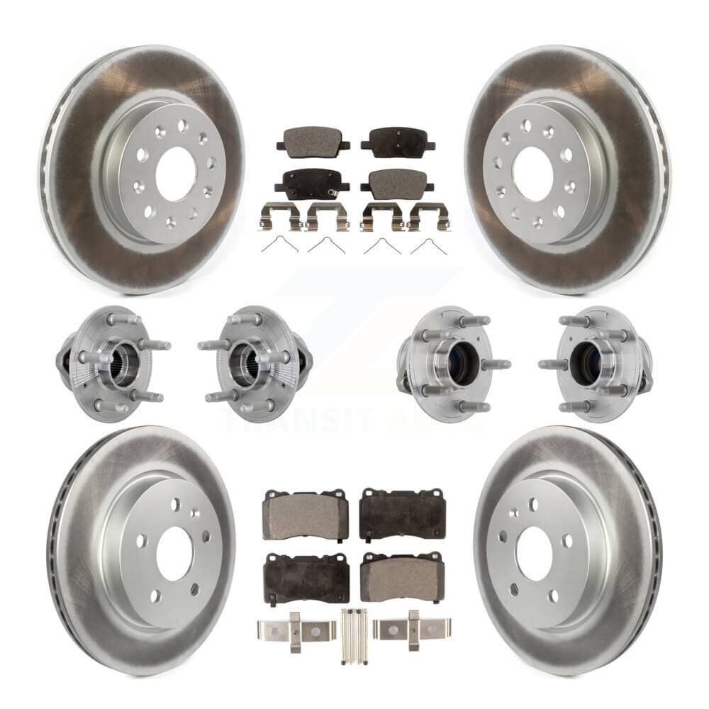 Transit Auto - KBB-133072 - Front and Rear Wheel Bearing and Hub Assembly Kits