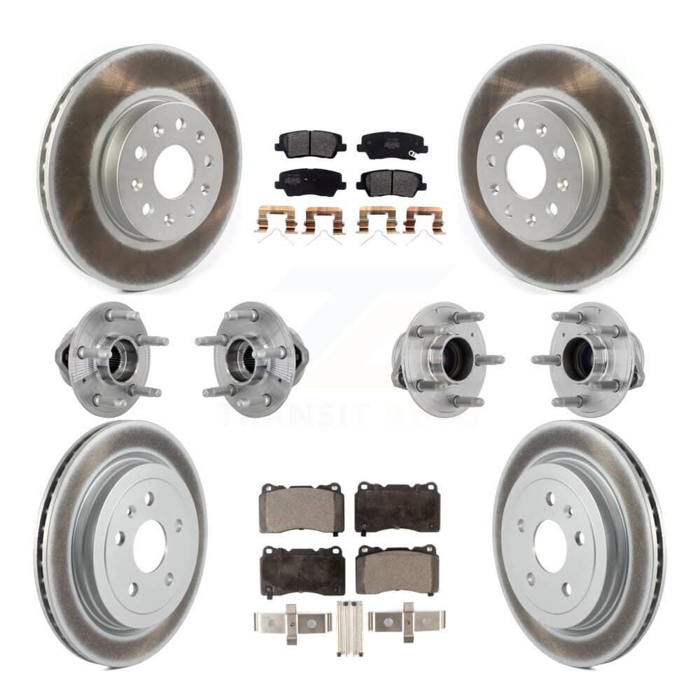 Transit Auto - KBB-133073 - Front and Rear Wheel Bearing and Hub Assembly Kits
