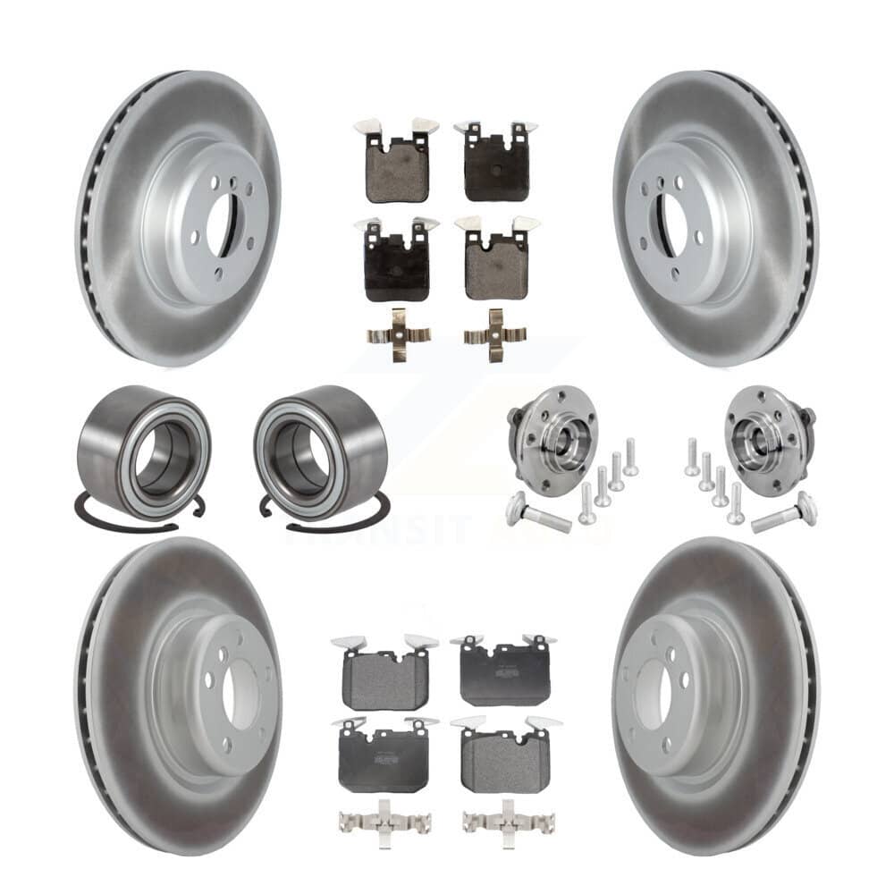 Transit Auto - KBB-133129 - Front and Rear Wheel Bearing and Hub Assembly Kits