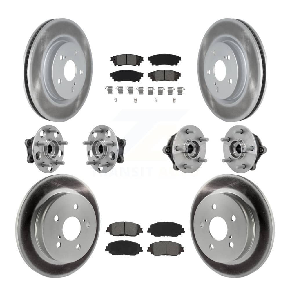 Transit Auto - KBB-133171 - Front and Rear Wheel Bearing and Hub Assembly Kits