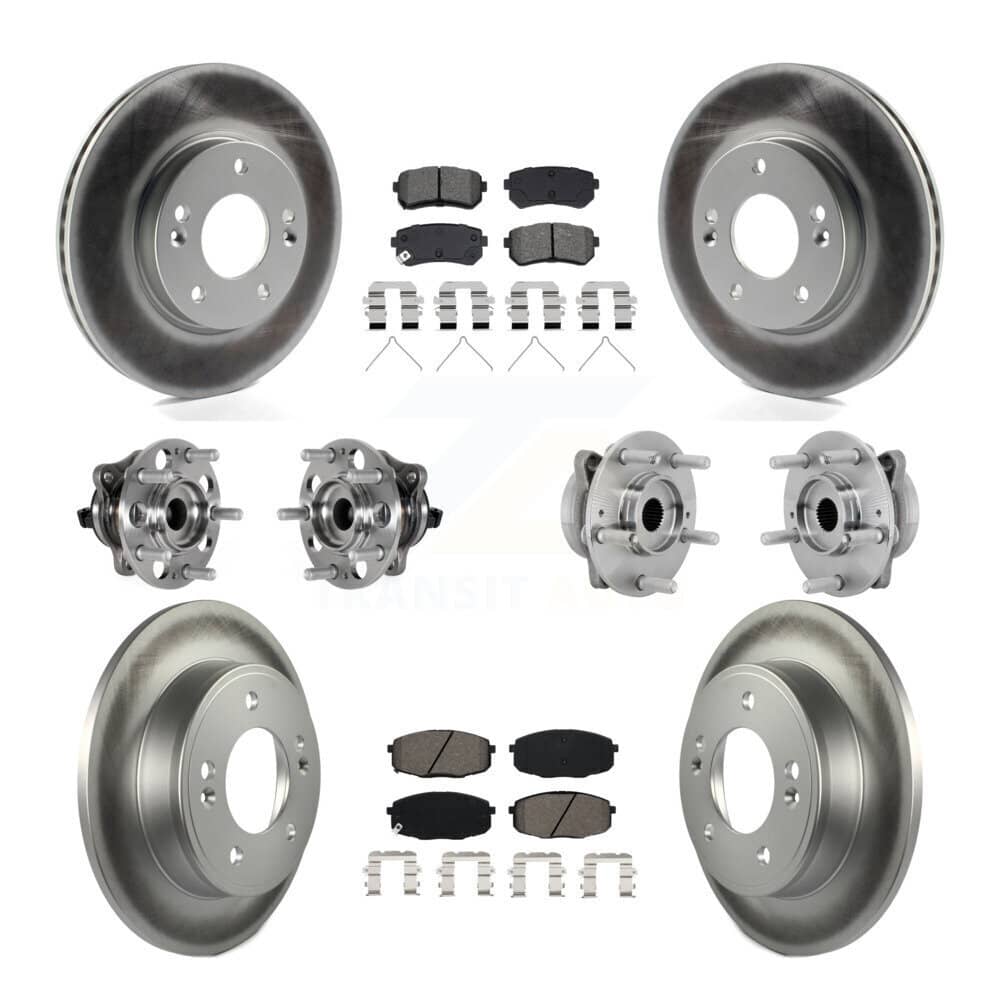 Transit Auto - KBB-133178 - Front and Rear Wheel Bearing and Hub Assembly Kits