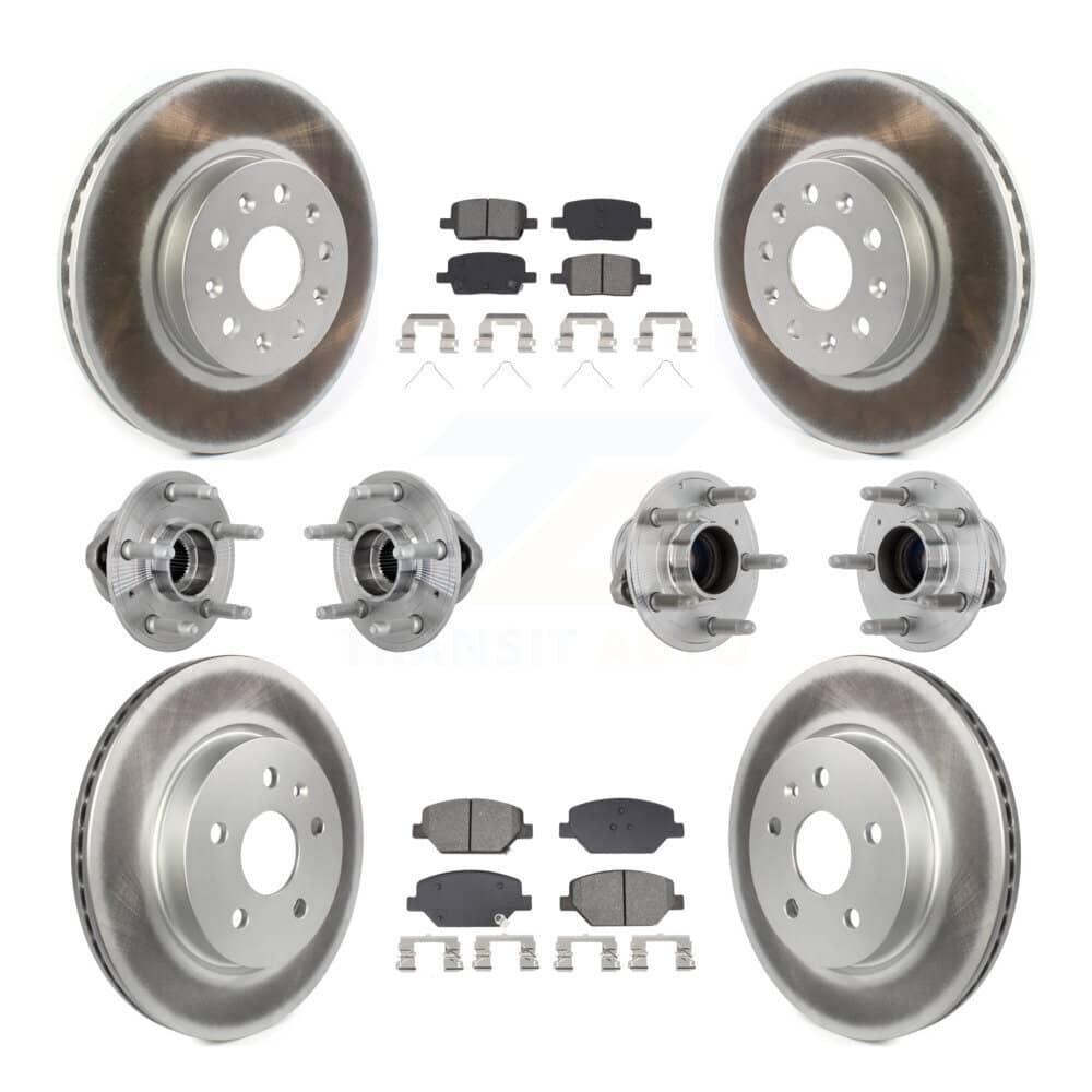 Transit Auto - KBB-133183 - Front and Rear Wheel Bearing and Hub Assembly Kits