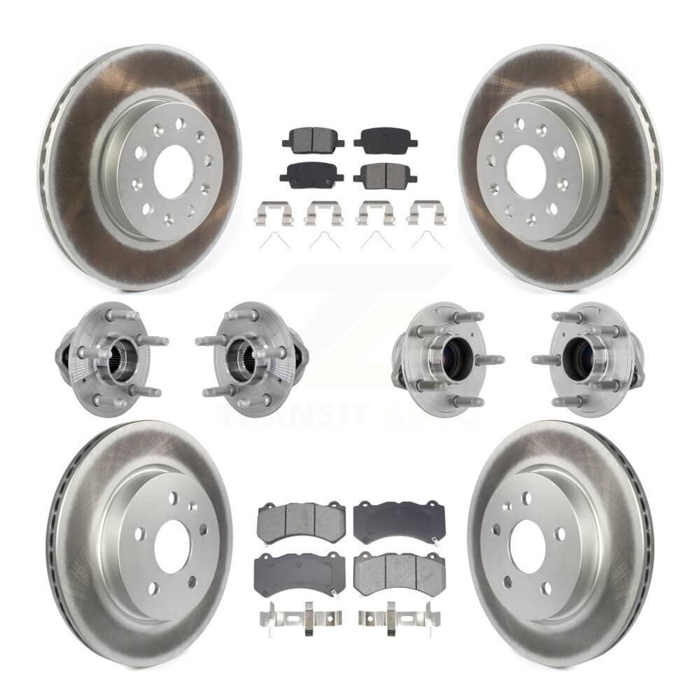 Transit Auto - KBB-133186 - Front and Rear Wheel Bearing and Hub Assembly Kits