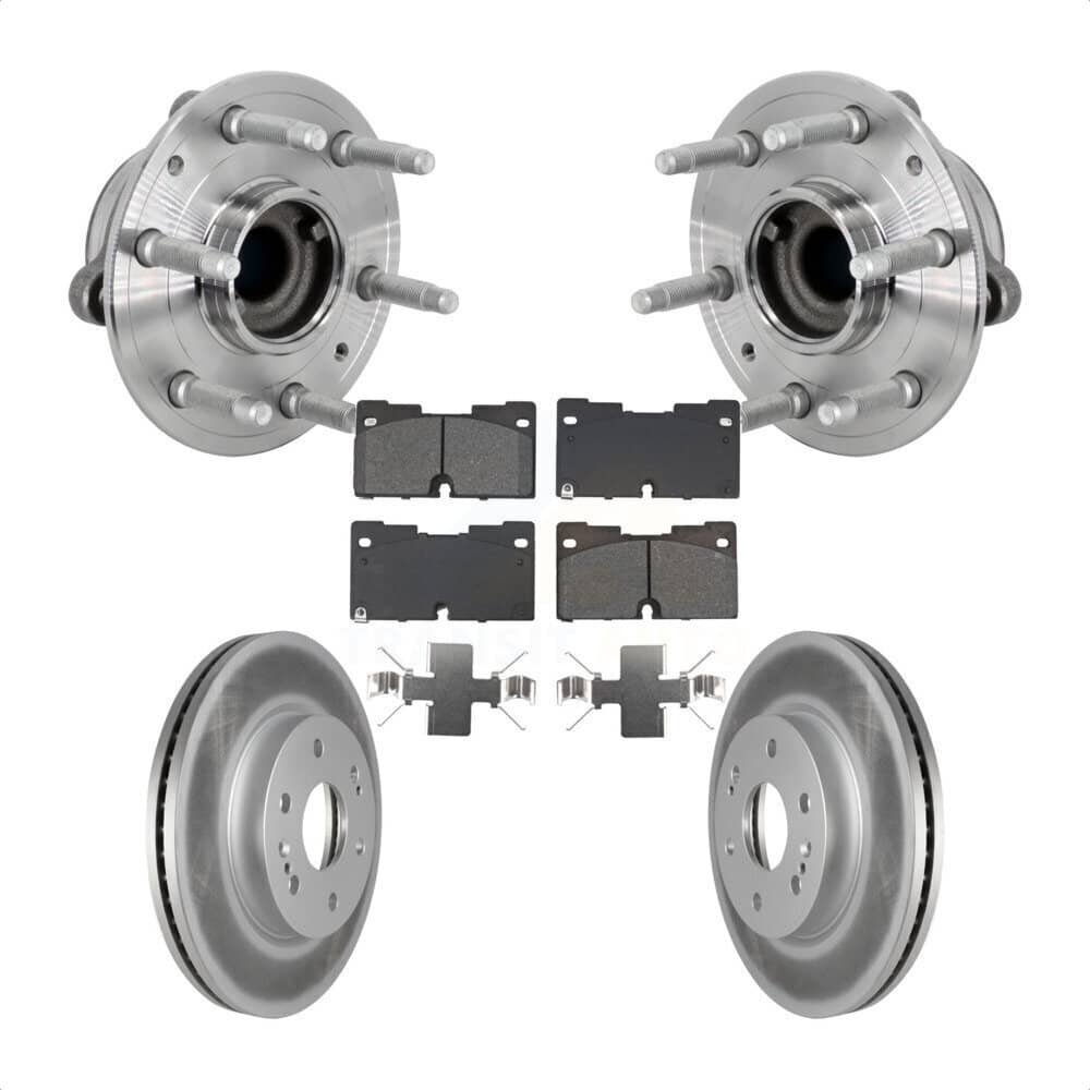 Transit Auto - KBB-133205 - Front Wheel Bearing and Hub Assembly Kits