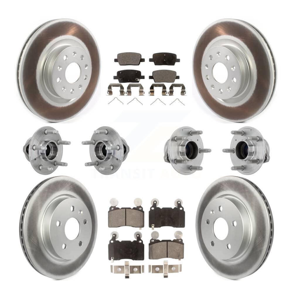Transit Auto - KBB-133259 - Front and Rear Wheel Bearing and Hub Assembly Kits