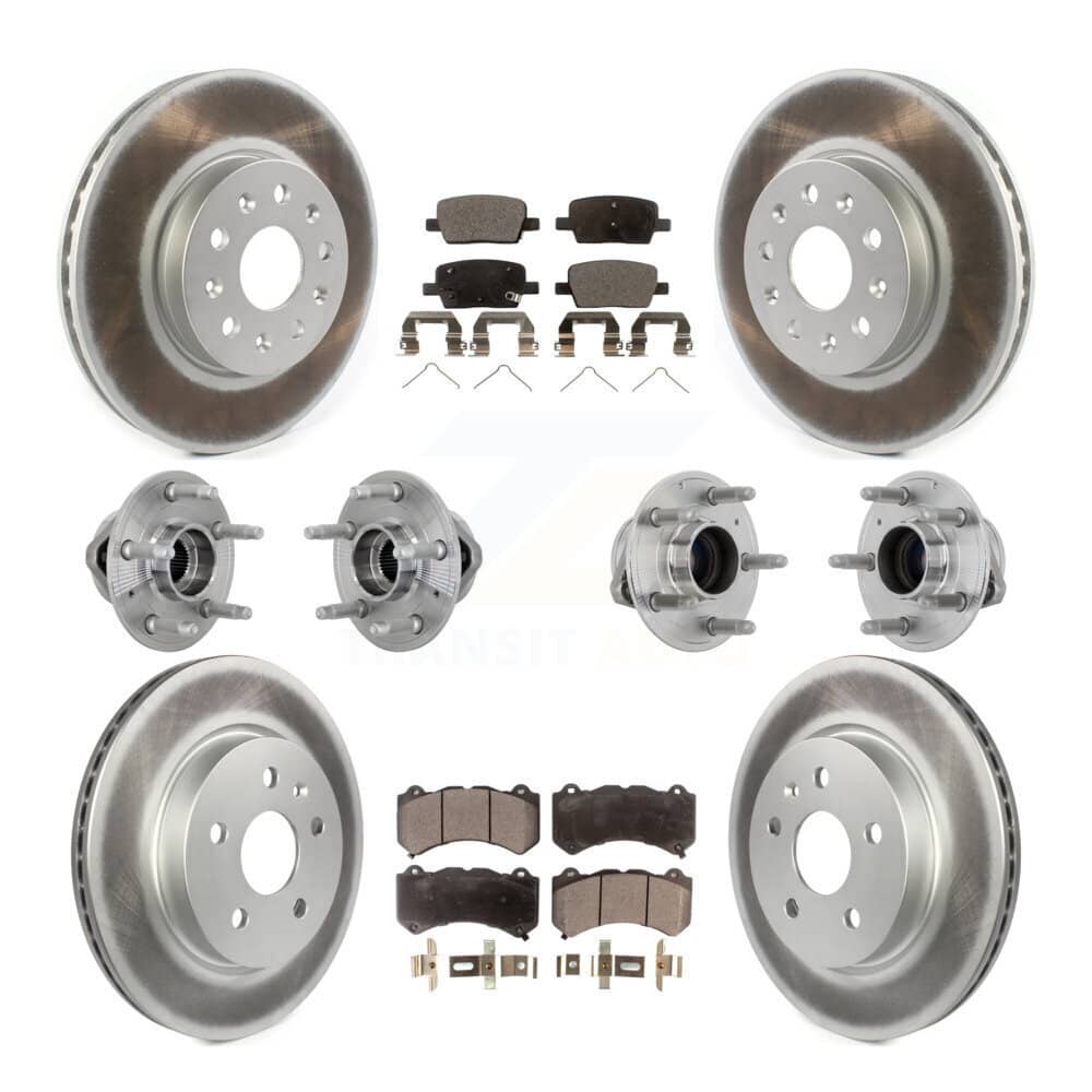 Transit Auto - KBB-133264 - Front and Rear Wheel Bearing and Hub Assembly Kits