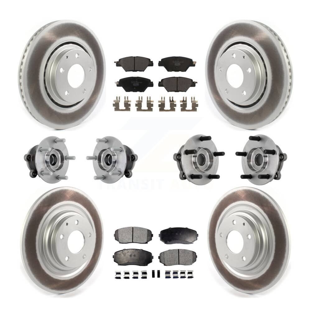 Transit Auto - KBB-133269 - Front and Rear Wheel Bearing and Hub Assembly Kits