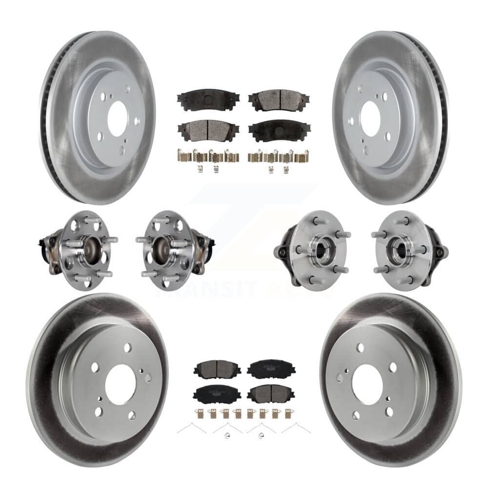 Transit Auto - KBB-133272 - Front and Rear Wheel Bearing and Hub Assembly Kits