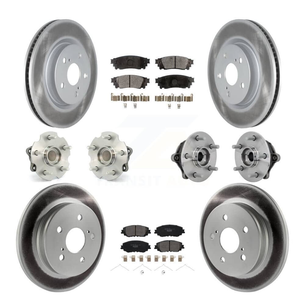 Transit Auto - KBB-133273 - Front and Rear Wheel Bearing and Hub Assembly Kits