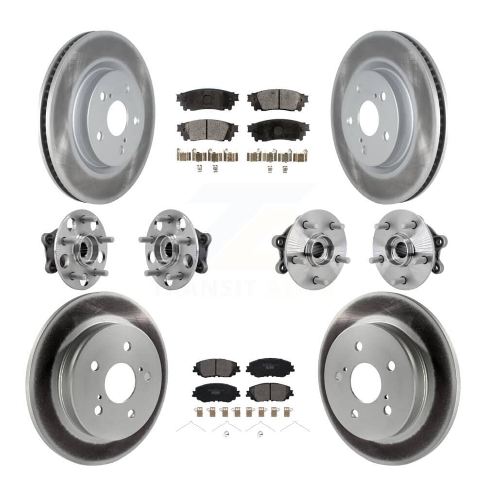 Transit Auto - KBB-133274 - Front and Rear Wheel Bearing and Hub Assembly Kits