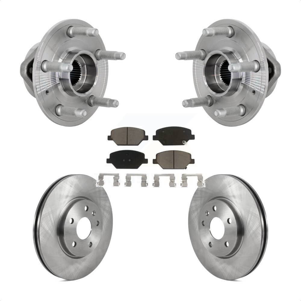 Transit Auto - KBB-133408 - Front Wheel Bearing and Hub Assembly Kits