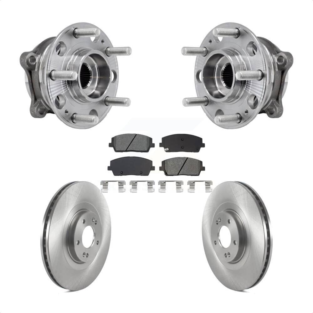 Transit Auto - KBB-133472 - Front Wheel Bearing and Hub Assembly Kits