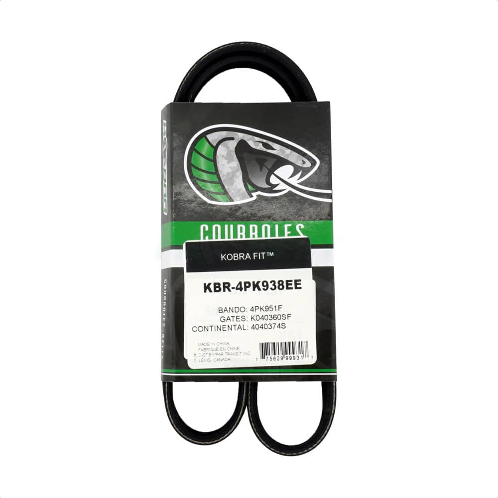 Kobra - KBR-4PK938EE - Power Steering Serpentine Belt