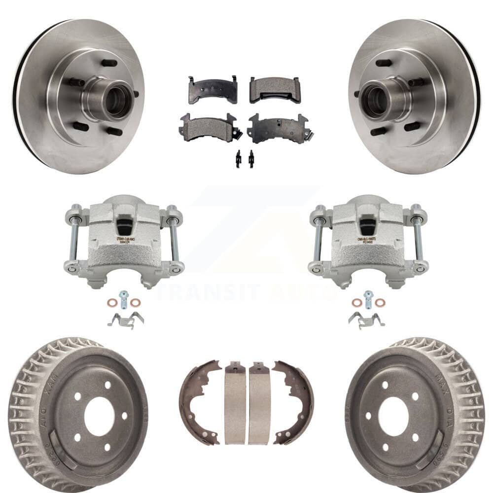 Transit Auto - KC8-100755T - Front and Rear Disc Brake Kits