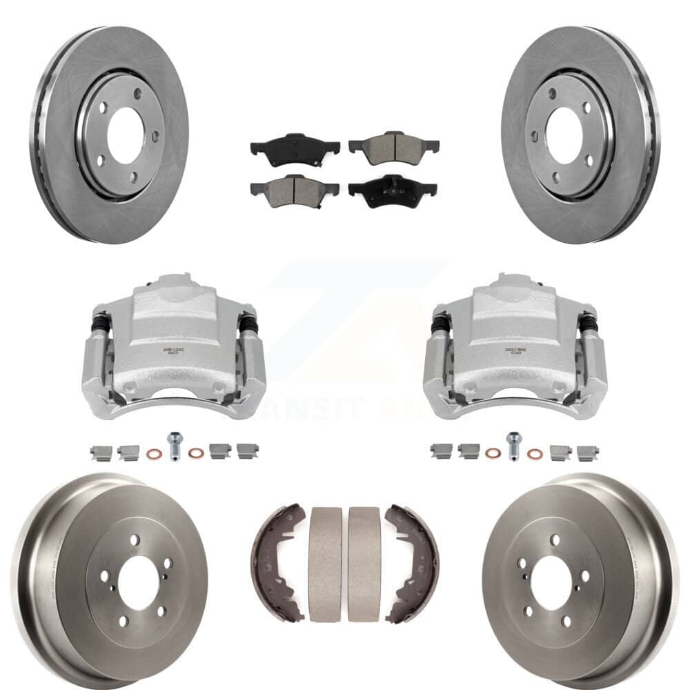 Transit Auto - KC8-100772S - Front and Rear Disc Brake Kits