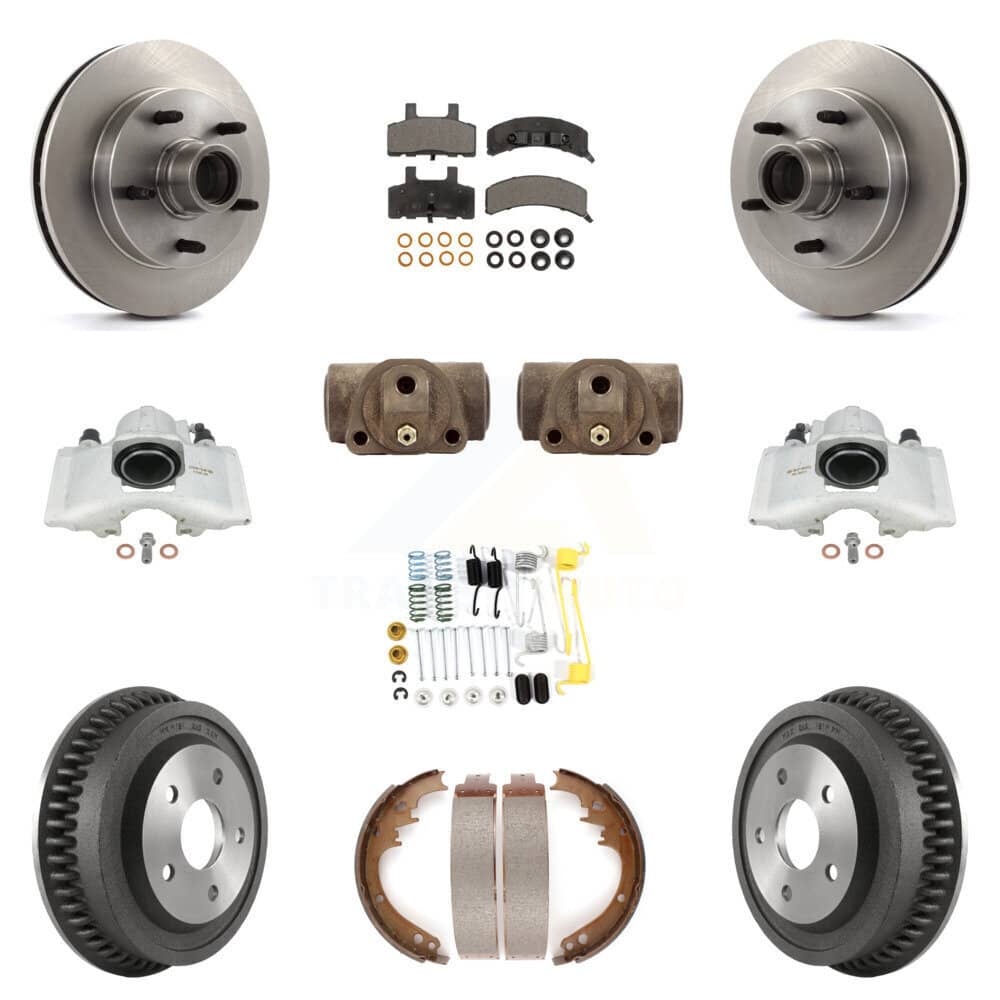 Transit Auto - KC8-100778T - Front and Rear Disc Brake Kits
