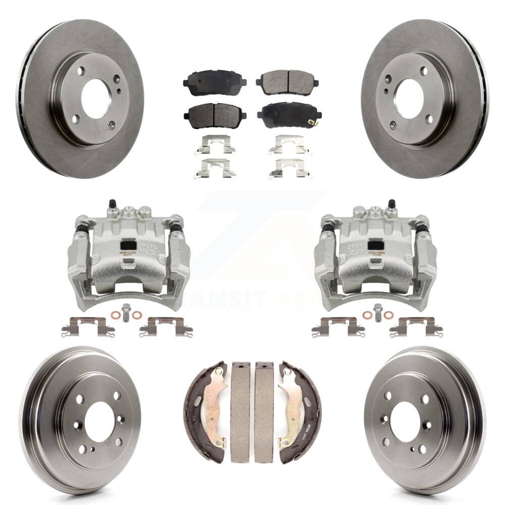 Transit Auto - KC8-100779P - Front and Rear Disc Brake Kits