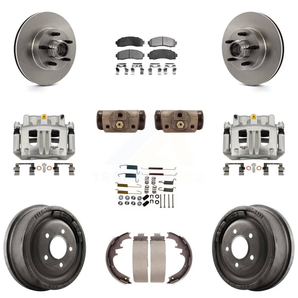 Transit Auto - KC8-100781T - Front and Rear Disc Brake Kits