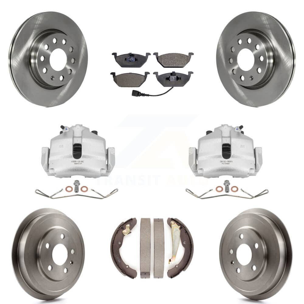 Transit Auto - KC8-100793T - Front and Rear Disc Brake Kits