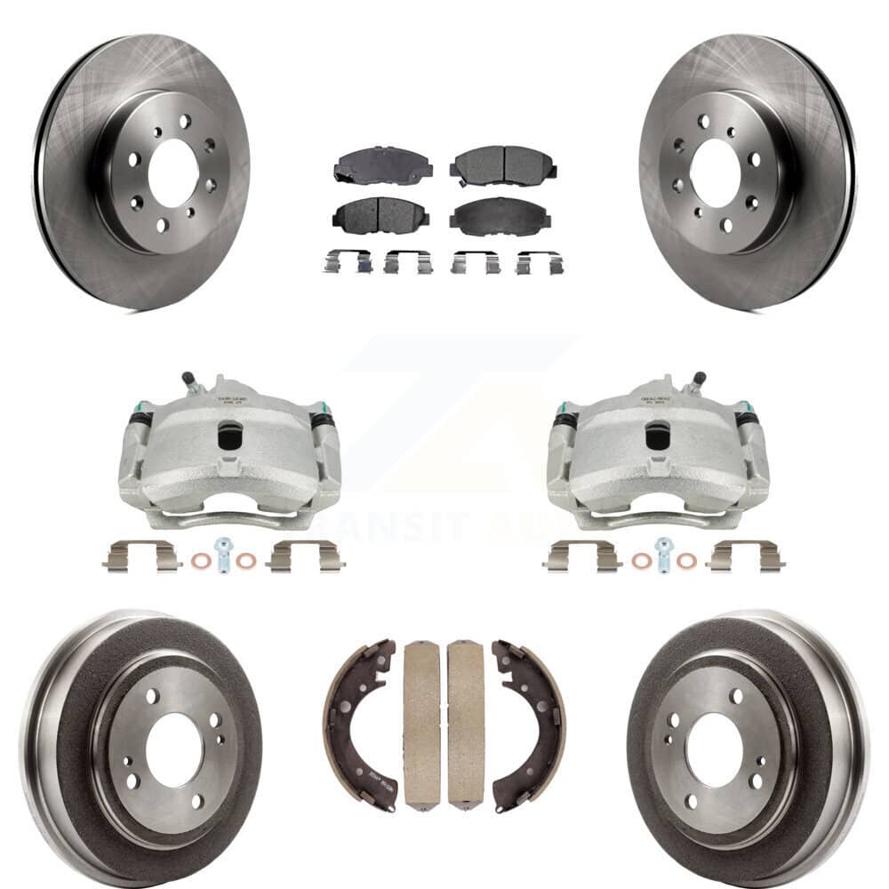 Transit Auto - KC8-100808P - Front and Rear Disc Brake Kits