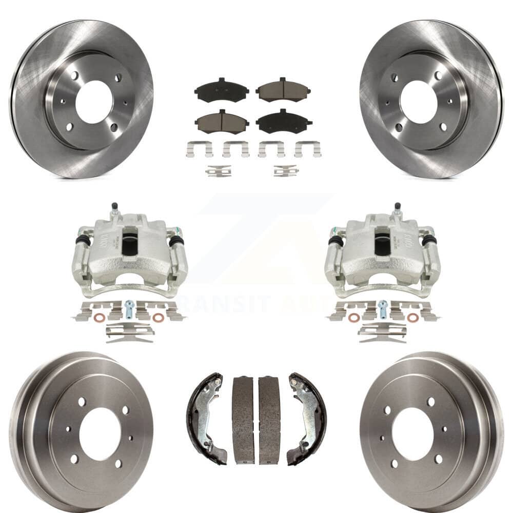 Transit Auto - KC8-100810C - Front and Rear Disc Brake Kits