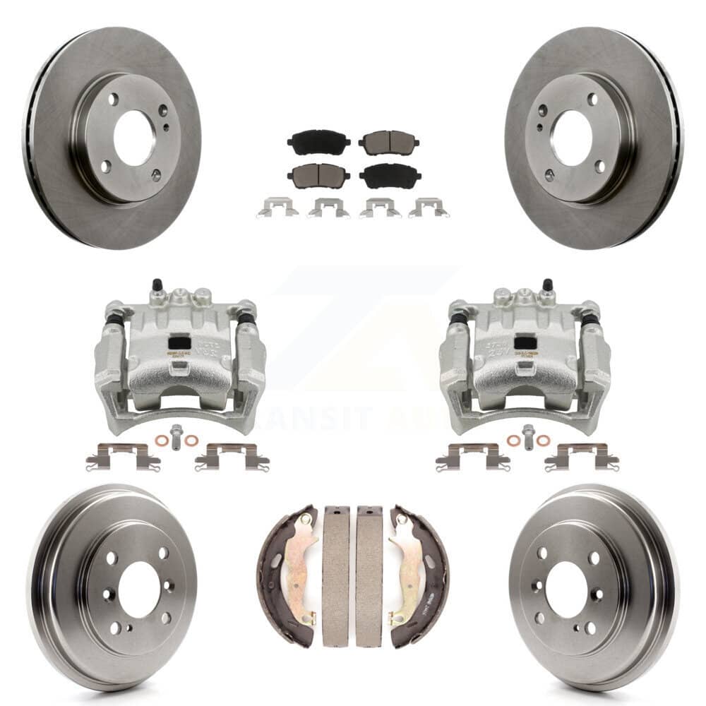Transit Auto - KC8-100817C - Front and Rear Disc Brake Kits
