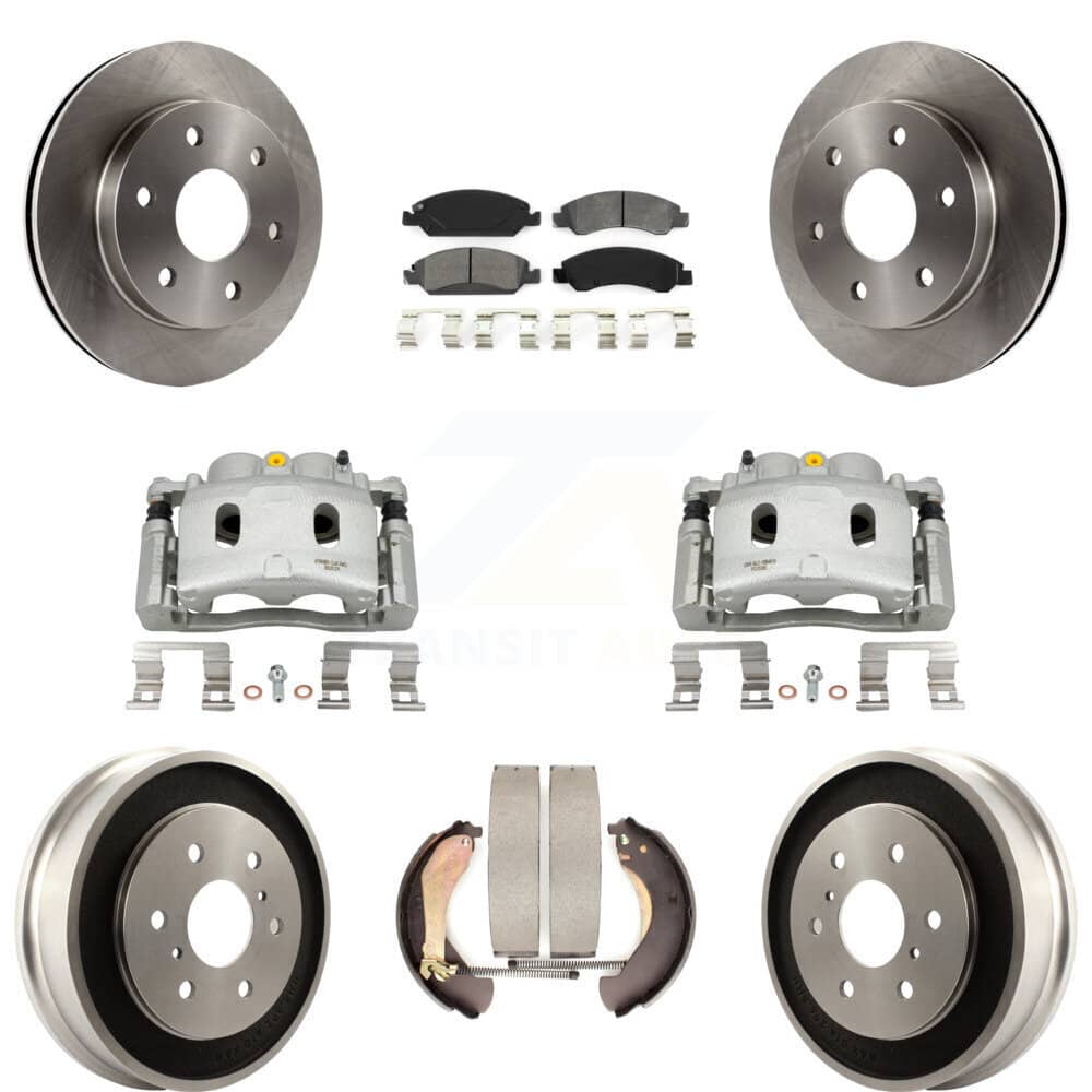 Transit Auto - KC8-100818S - Front and Rear Disc Brake Kits