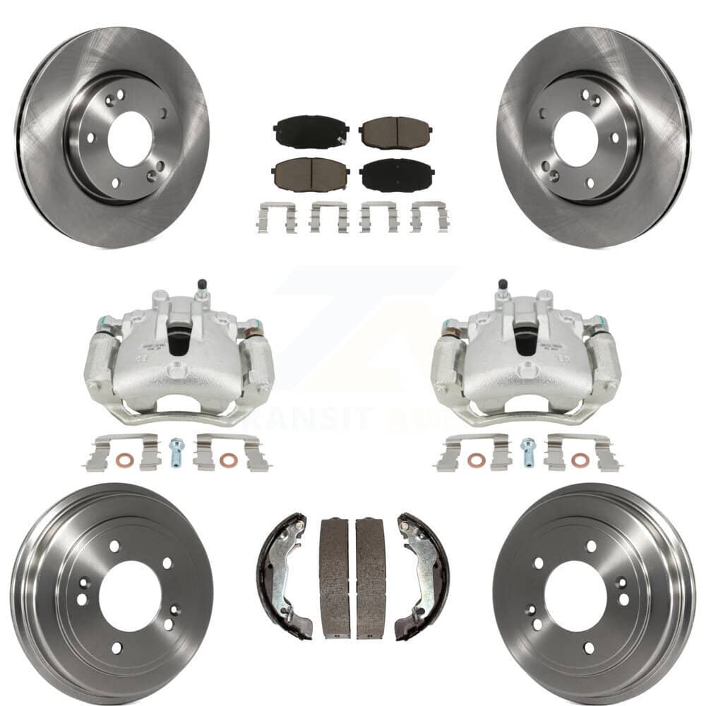 Transit Auto - KC8-100839C - Front and Rear Disc Brake Kits