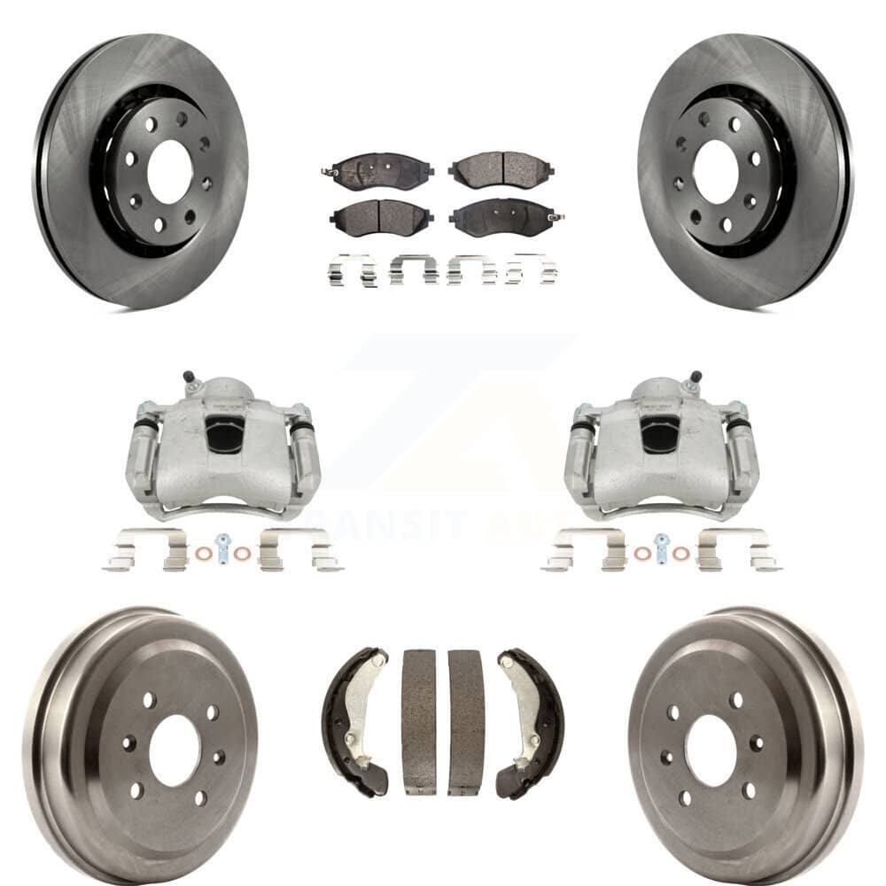 Transit Auto - KC8-100847P - Front and Rear Disc Brake Kits