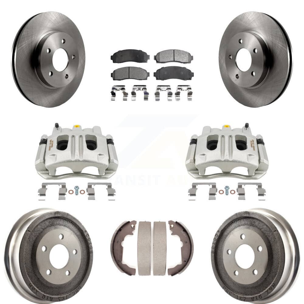 Transit Auto - KC8-100847T - Front and Rear Disc Brake Kits