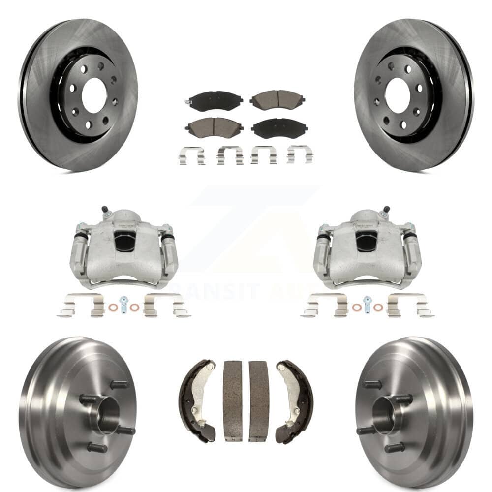 Transit Auto - KC8-100854C - Front and Rear Disc Brake Kits