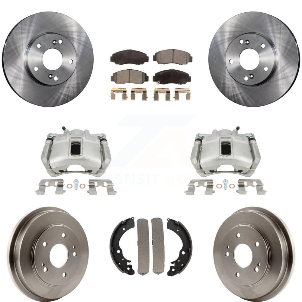Transit Auto - KC8-100857P - Front and Rear Disc Brake Kits