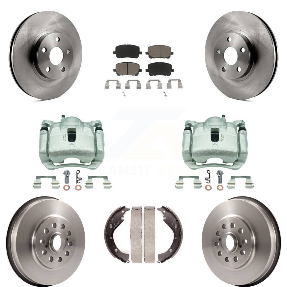 Transit Auto - KC8-100861C - Front and Rear Disc Brake Kits