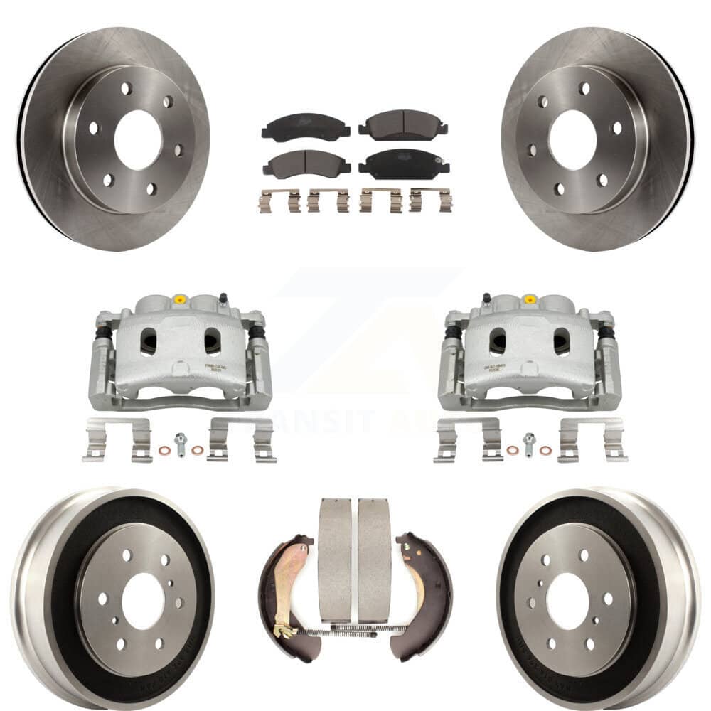 Transit Auto - KC8-100864T - Front and Rear Disc Brake Kits