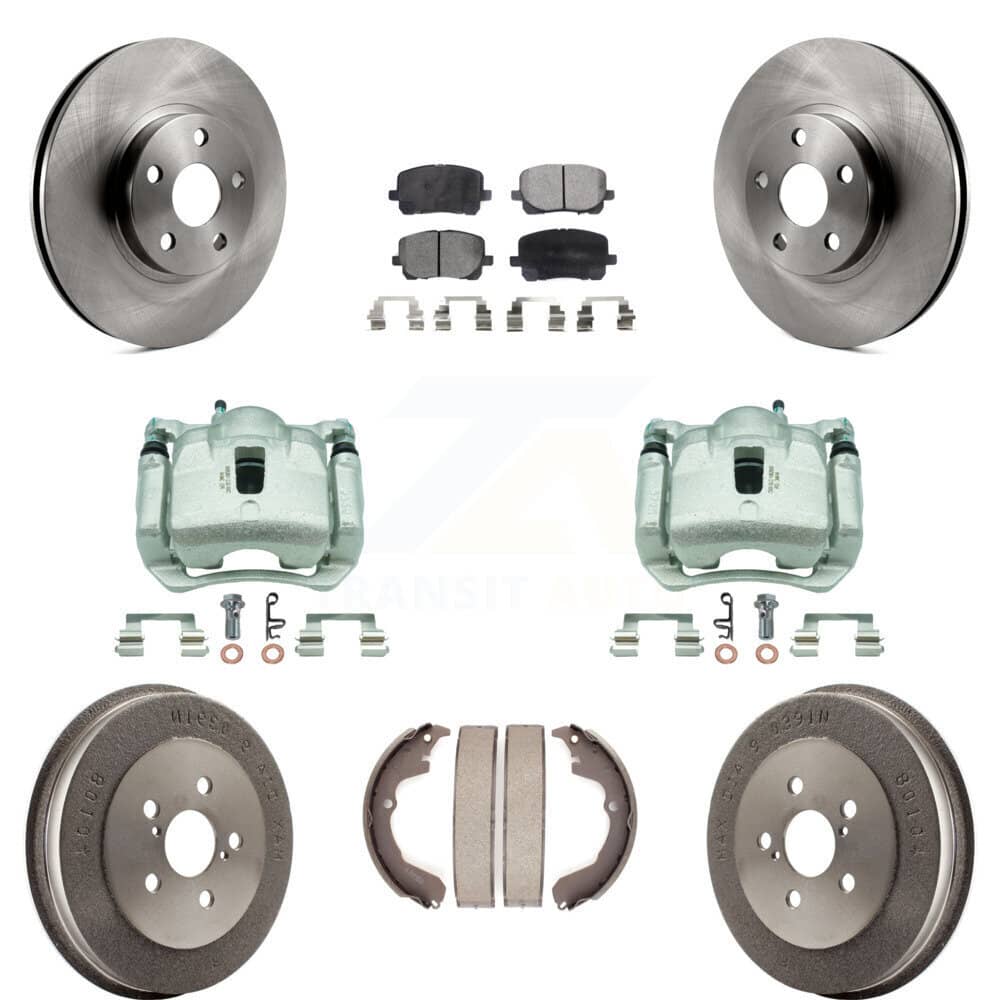 Transit Auto - KC8-100869T - Front and Rear Disc Brake Kits