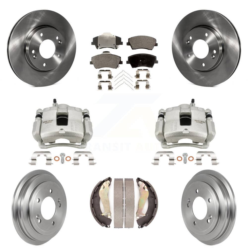 Transit Auto - KC8-100877T - Front and Rear Disc Brake Kits