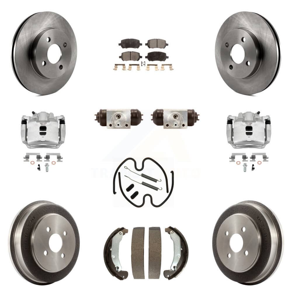 Transit Auto - KC8-100880P - Front and Rear Disc Brake Kits