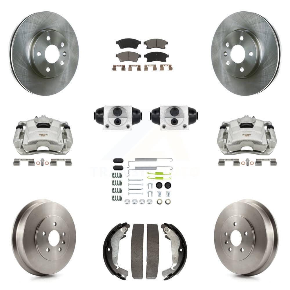 Transit Auto - KC8-100881C - Front and Rear Disc Brake Kits